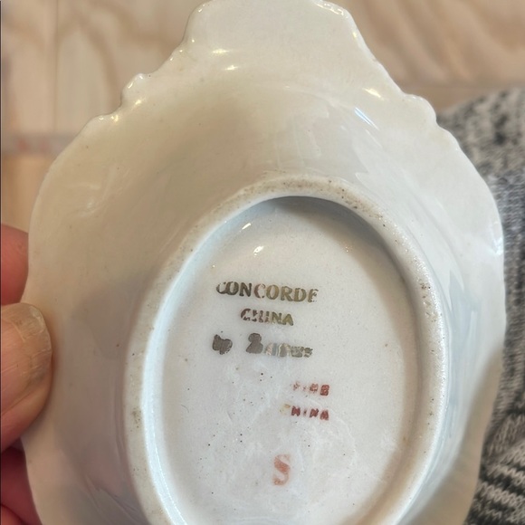 Floral Decorative Bowl with Gold Accents - Picture 2 of 3